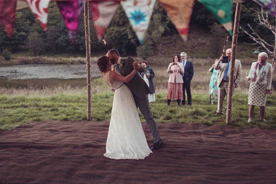 First dance at the tarn.