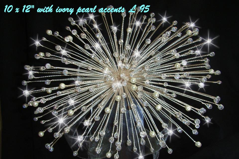 Starburst crystal bouquet