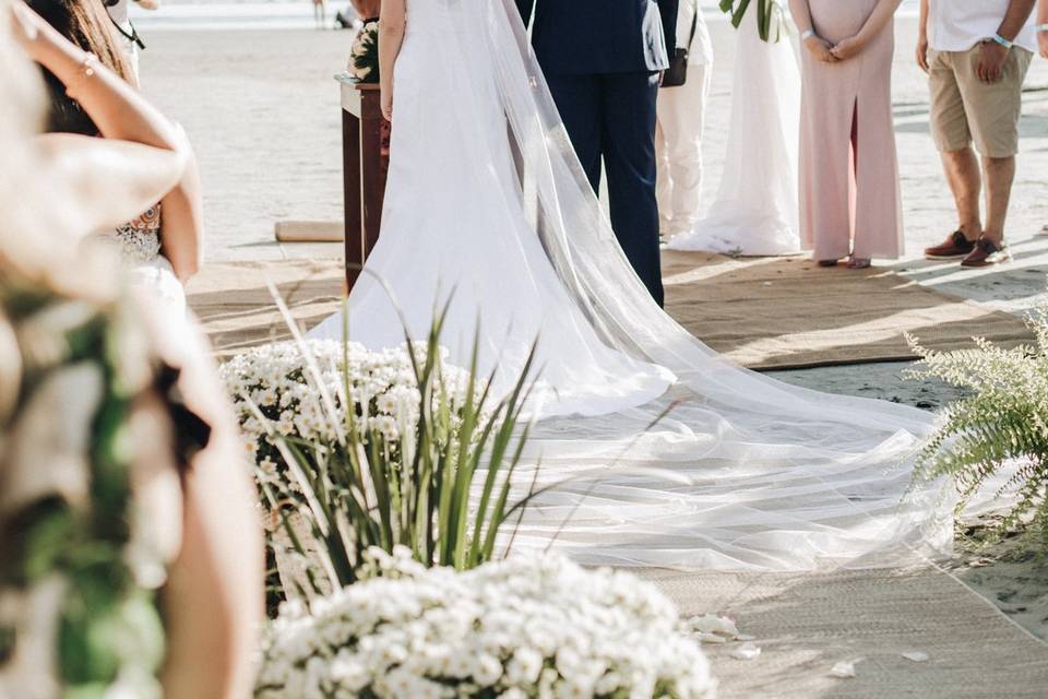 Oceanfront ceremony