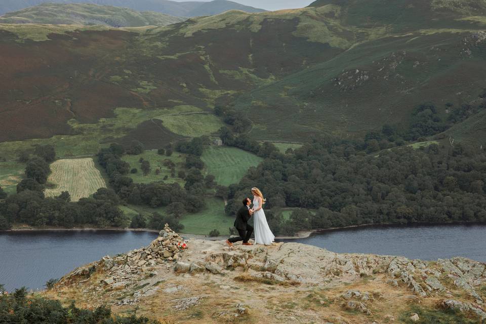 Couple in the fells
