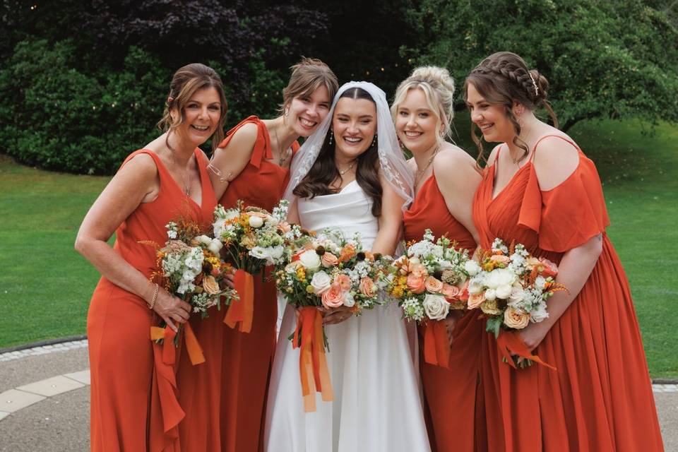 Town Head Wedding Bridesmaids