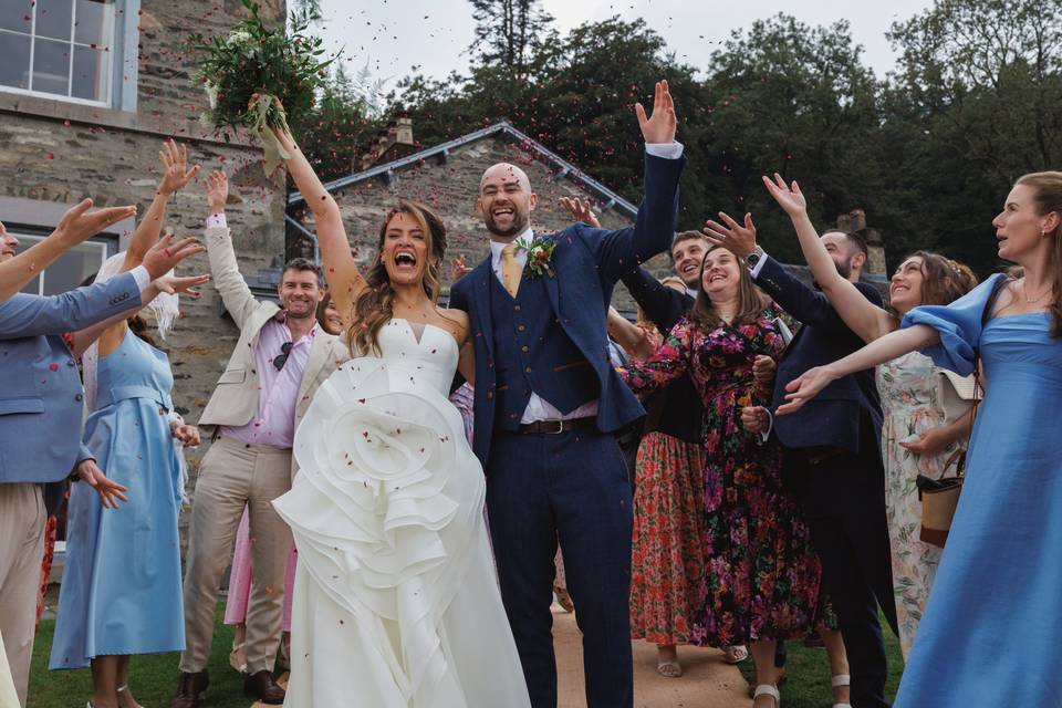 Silverholme Wedding Confetti