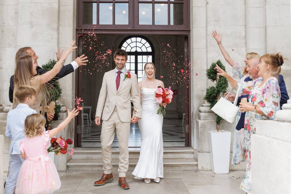 Confetti at Williamson Park