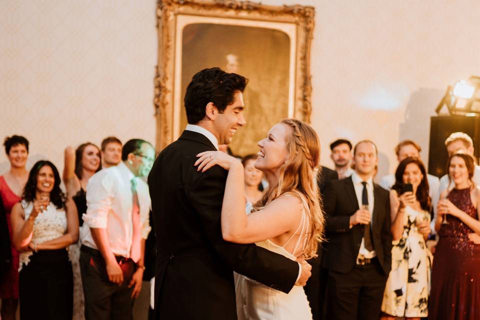 Bride & Grooms first dance