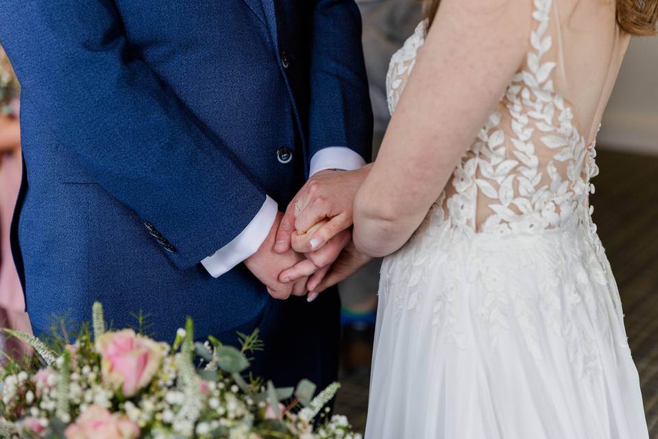 Bride and groom