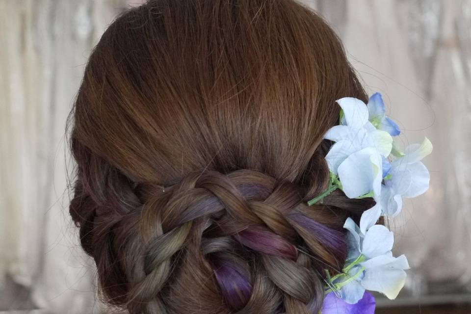 Bridal hair