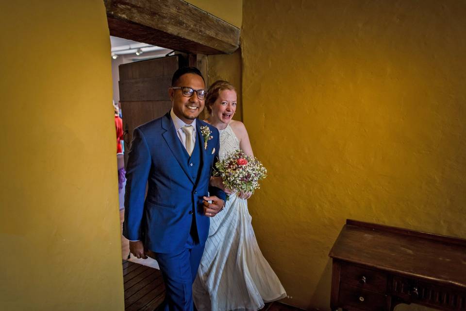 Bride and groom - Just married