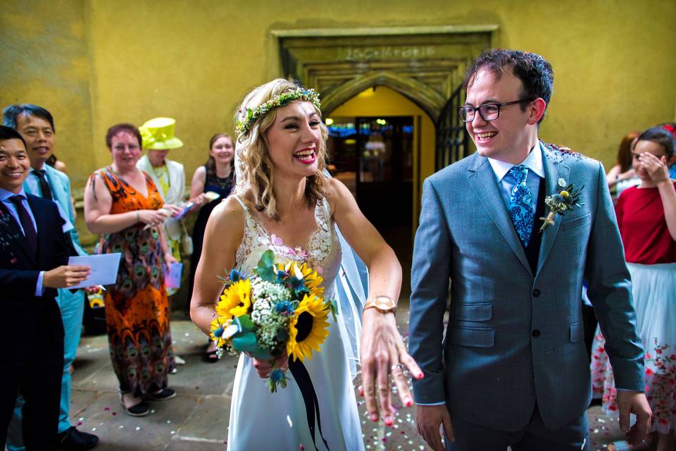Just married