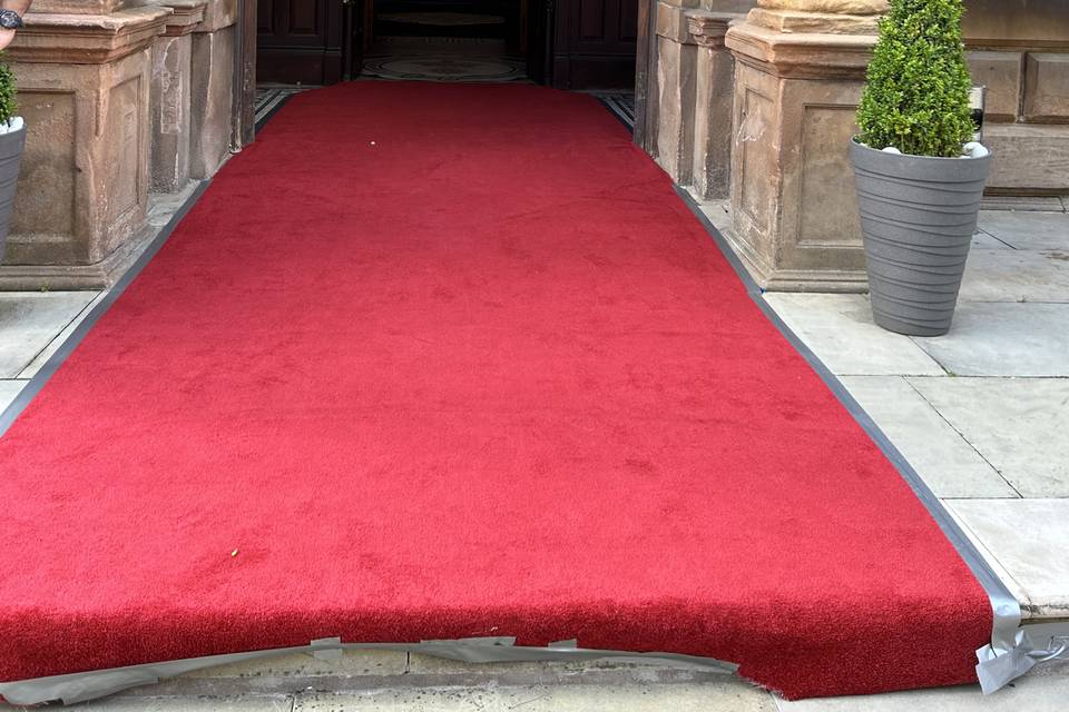 Red Carpet Welcome