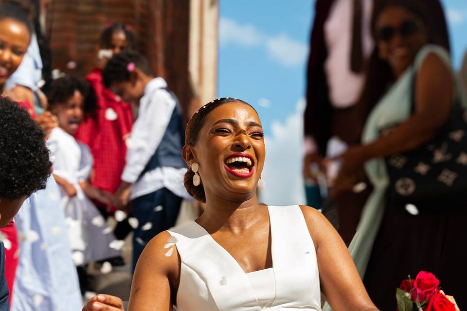 Smiles all round
