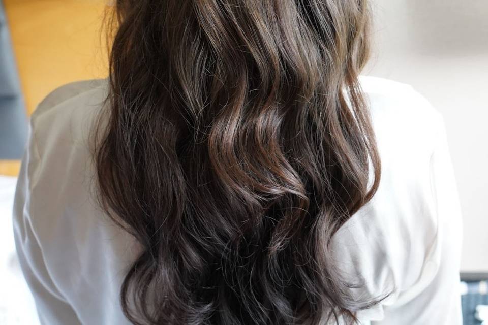 Bridal hair