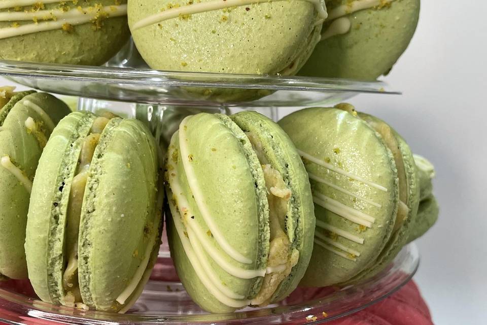 Example of macarons tower.