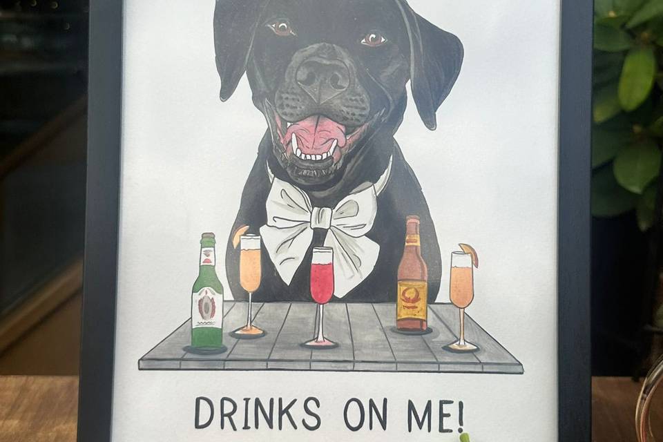 The bar