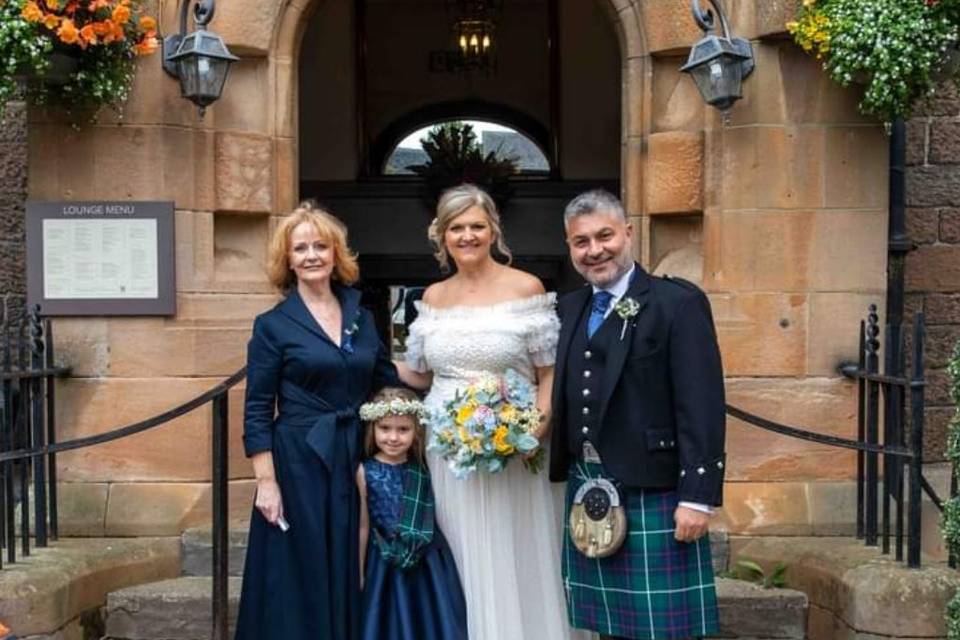 Scottish-Italian Wedding