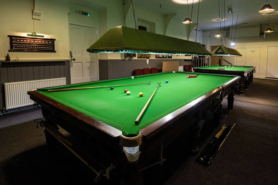 Snooker hall