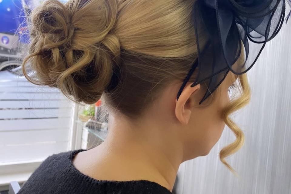 Beautiful updo