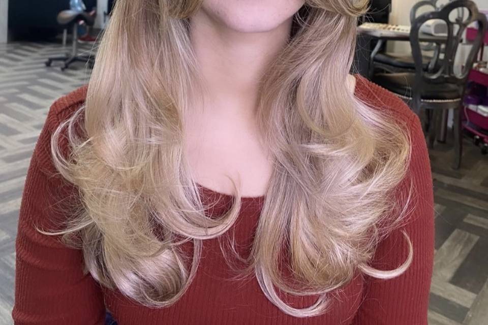 Gorgeous blow-dry