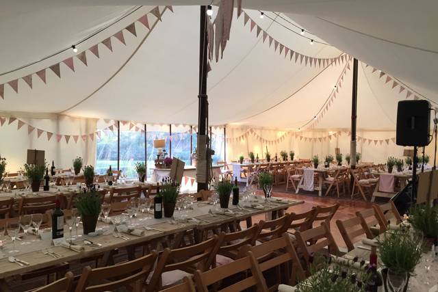Marquee wedding