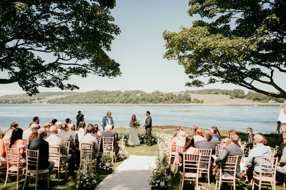 Ceremony at Old Court