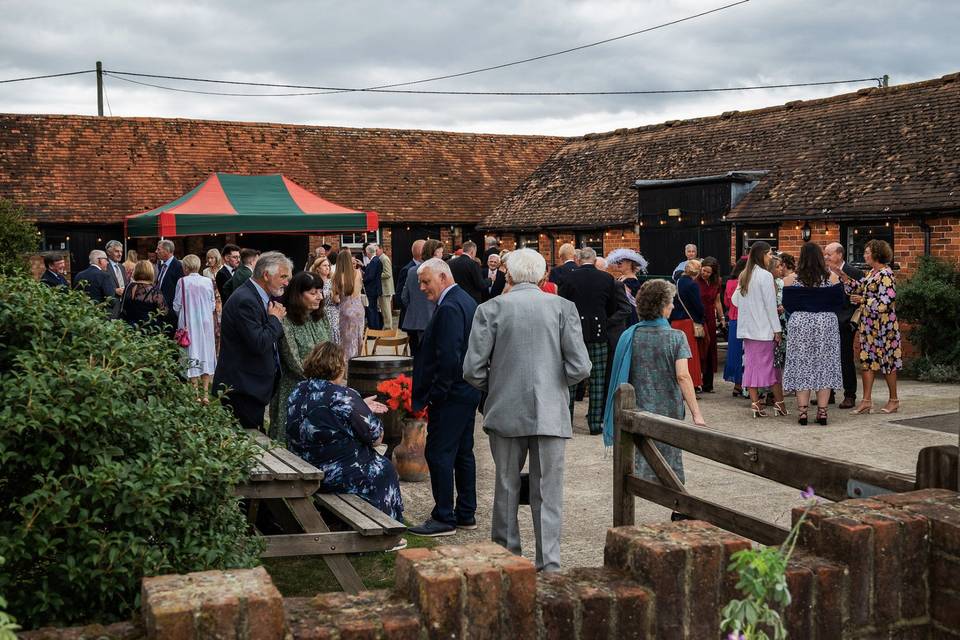 Courtyard Welcome