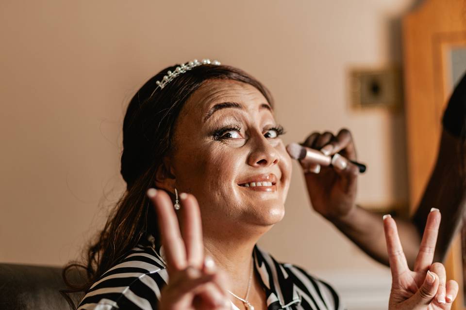 Wedding makeup