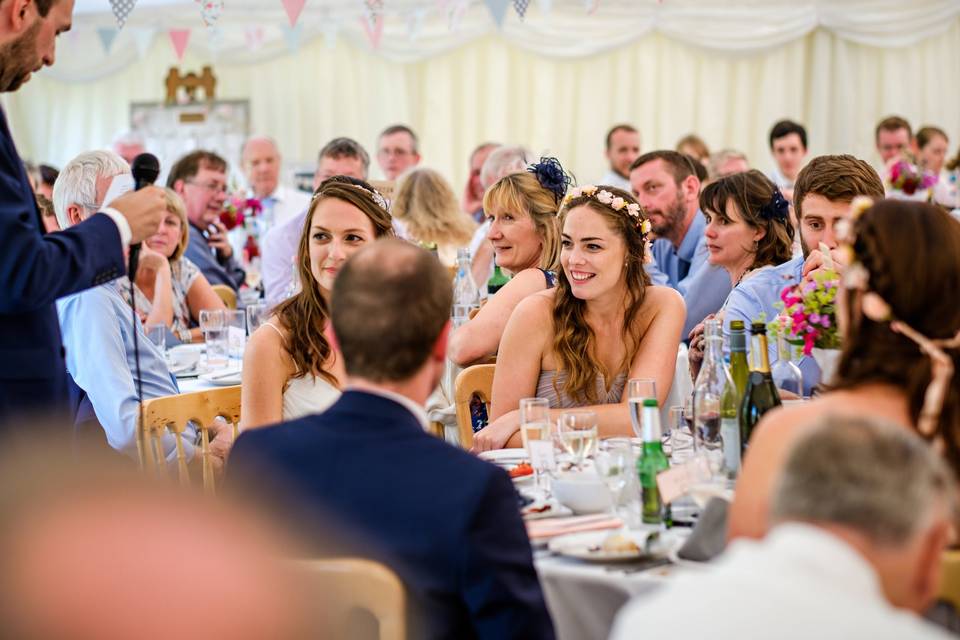 Marquee Wedding Breakfast