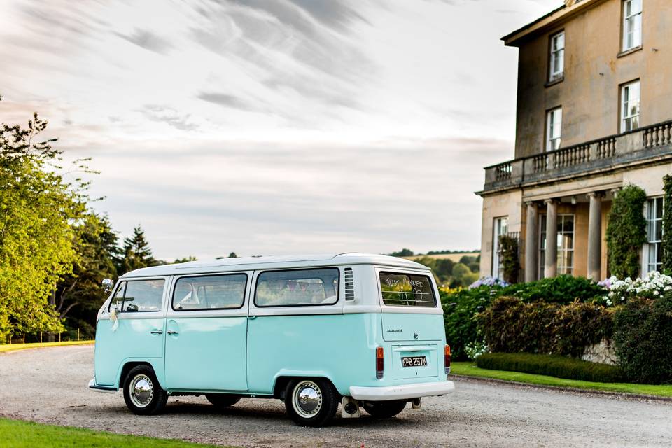 Just Married Campervan