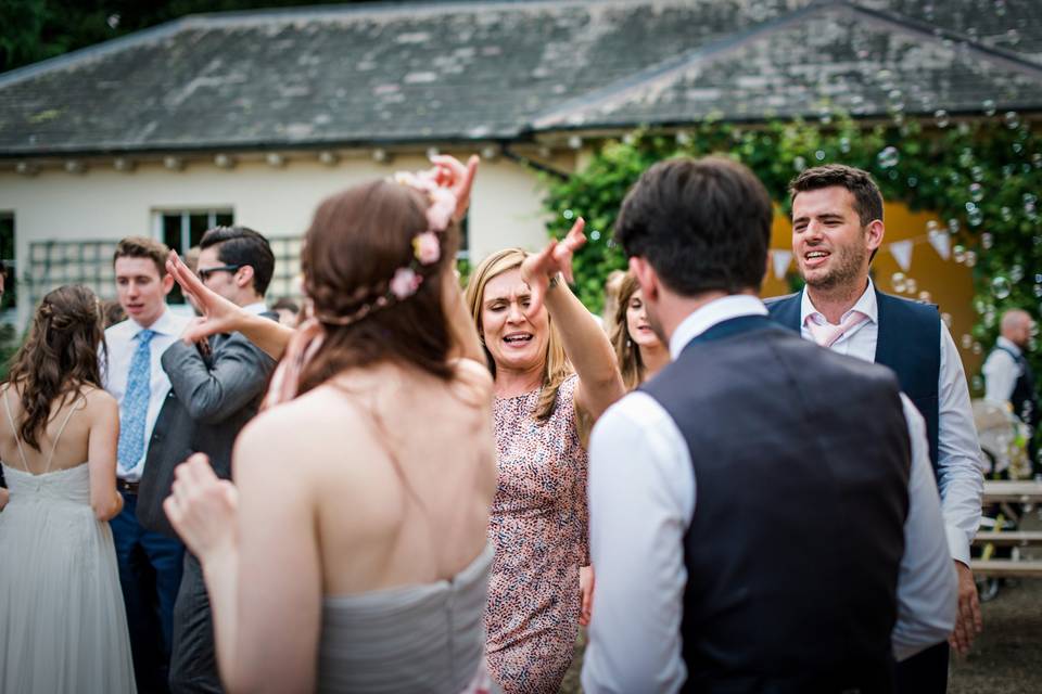 Coach House Courtyard Wedding