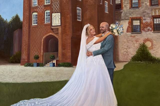 Farnham Castle (50x60cm)