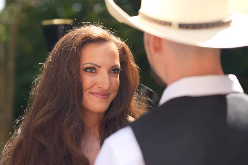 Still from wedding trailer