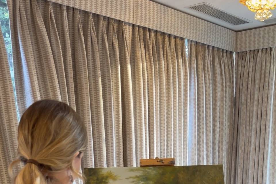 Painting in progress