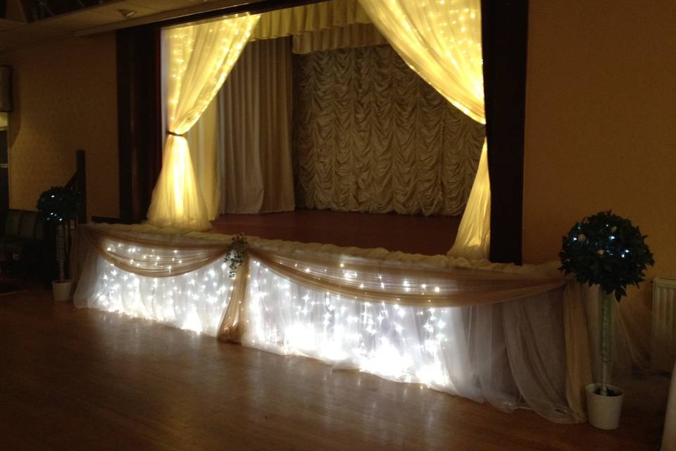 Fairy light curtains