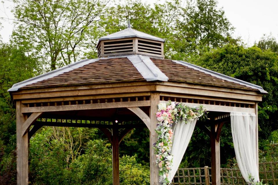 Rustic gazebo