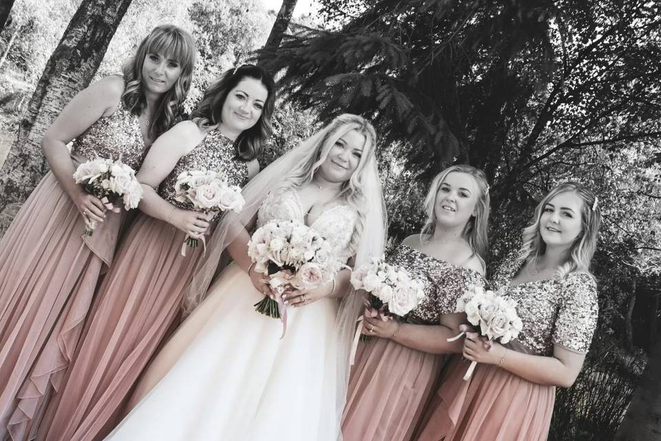 The bride squad
