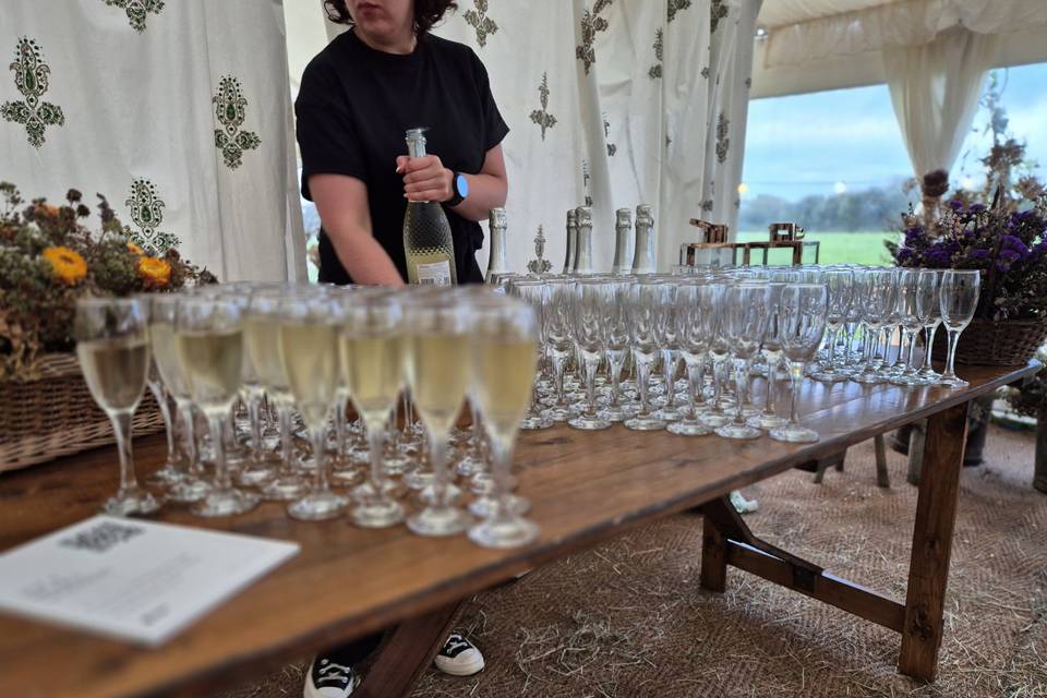 Prosecco service