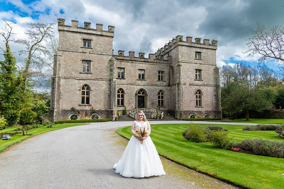 A very happy bride