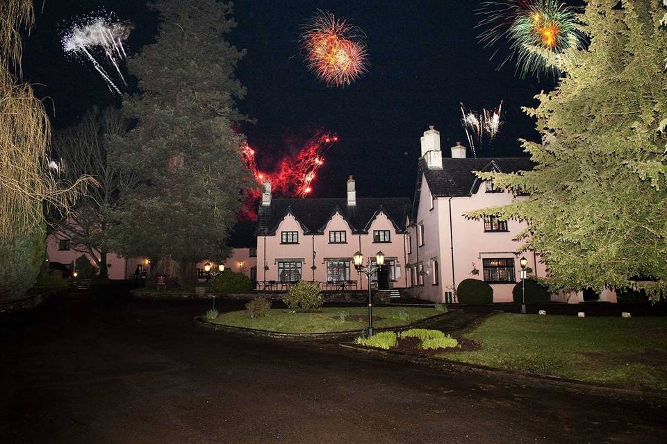 Cwrt Bleddyn Hotel Nr llangybi Usk