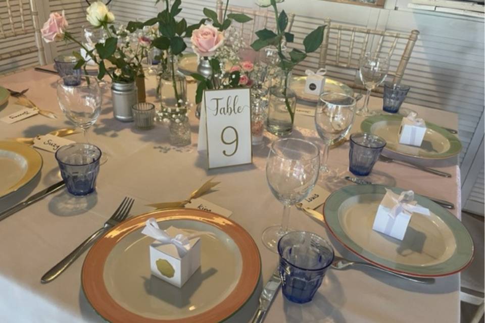 Wedding table