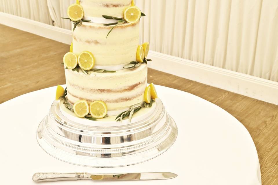 Sicilian Lemon Wedding Cake