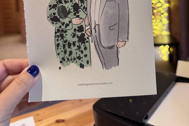 Live guest illustrations