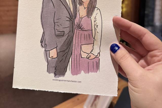 Live guest illustrations
