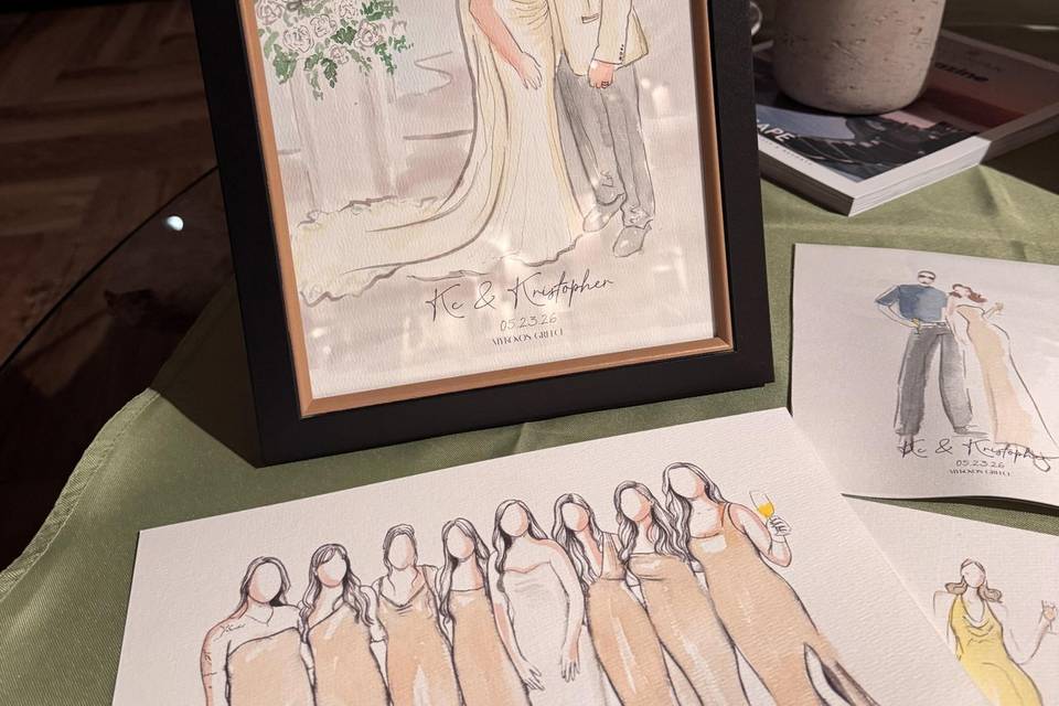 Couple illustration
