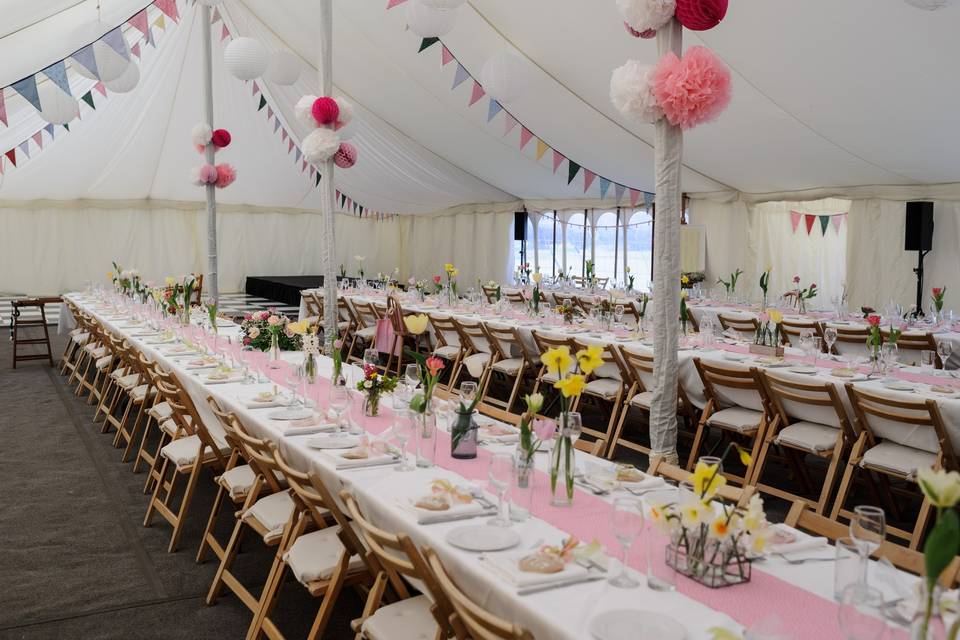 Traditional Lined Marquee