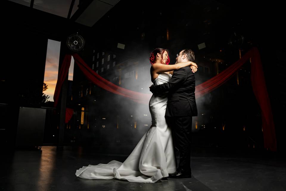 Private dance moment