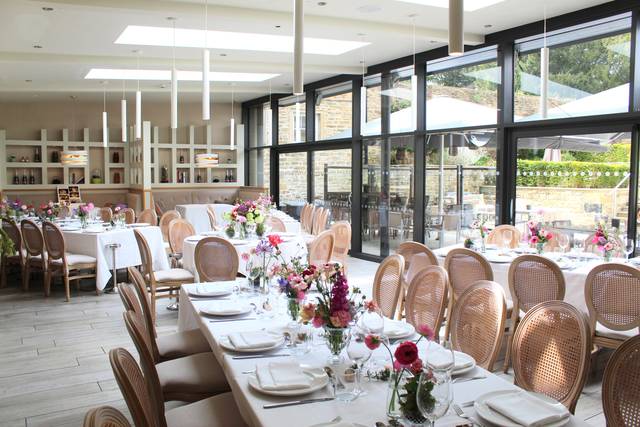 Terrace Wedding set up