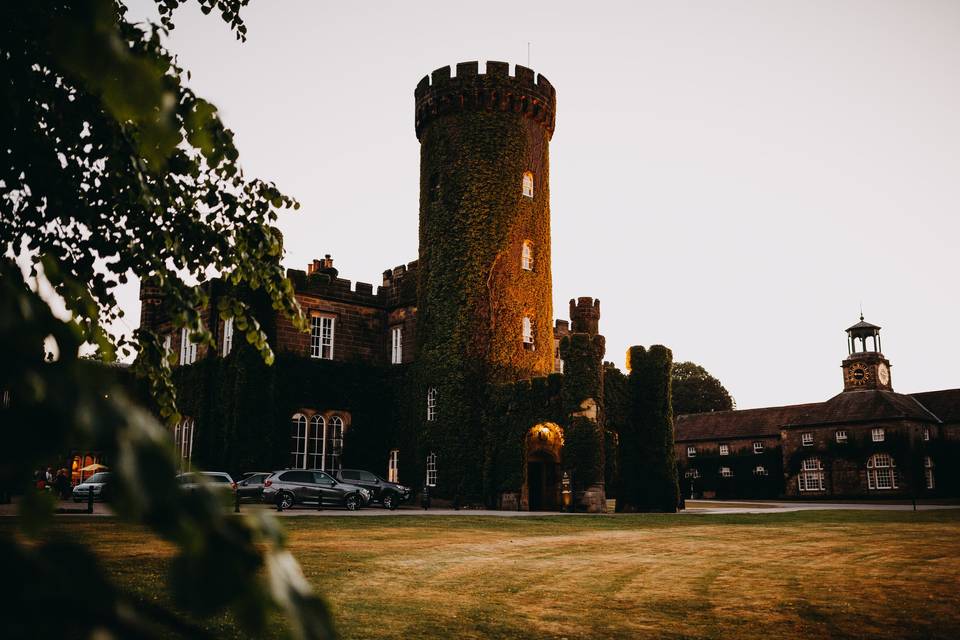 The Castle at Night