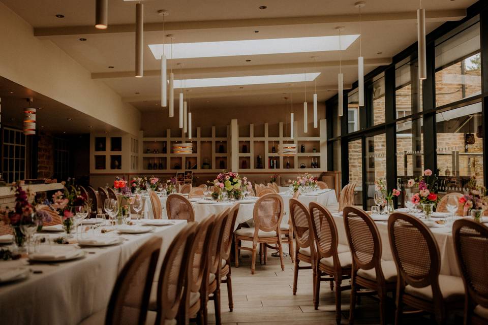 Terrace Wedding Breakfast
