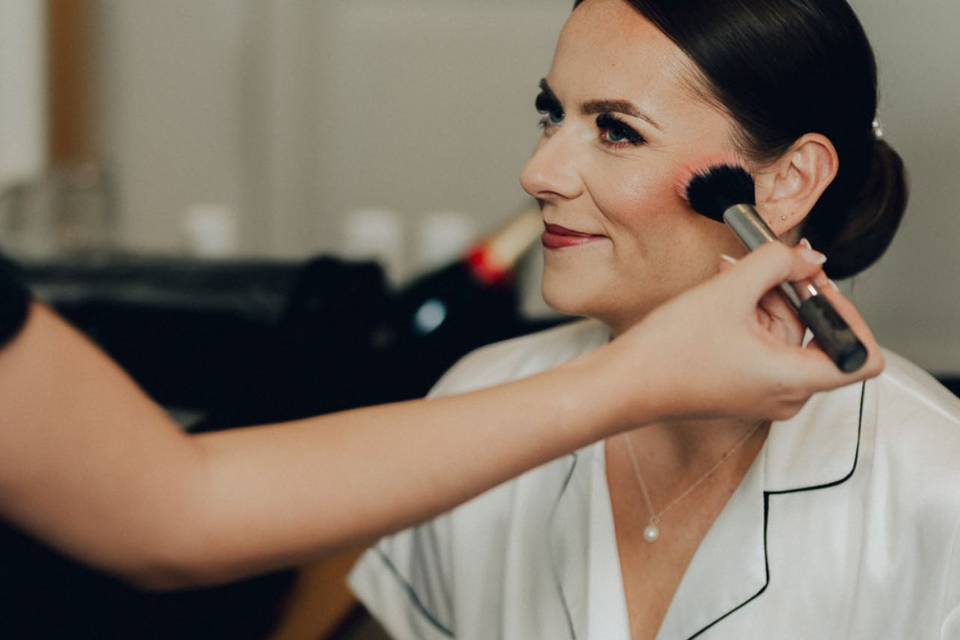 Bride makeup