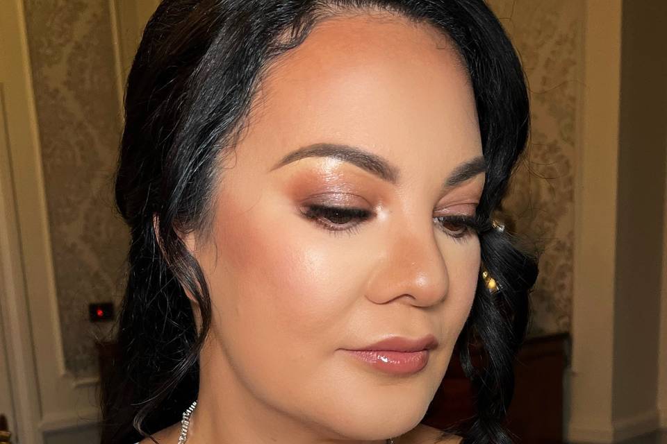 Bride makeup