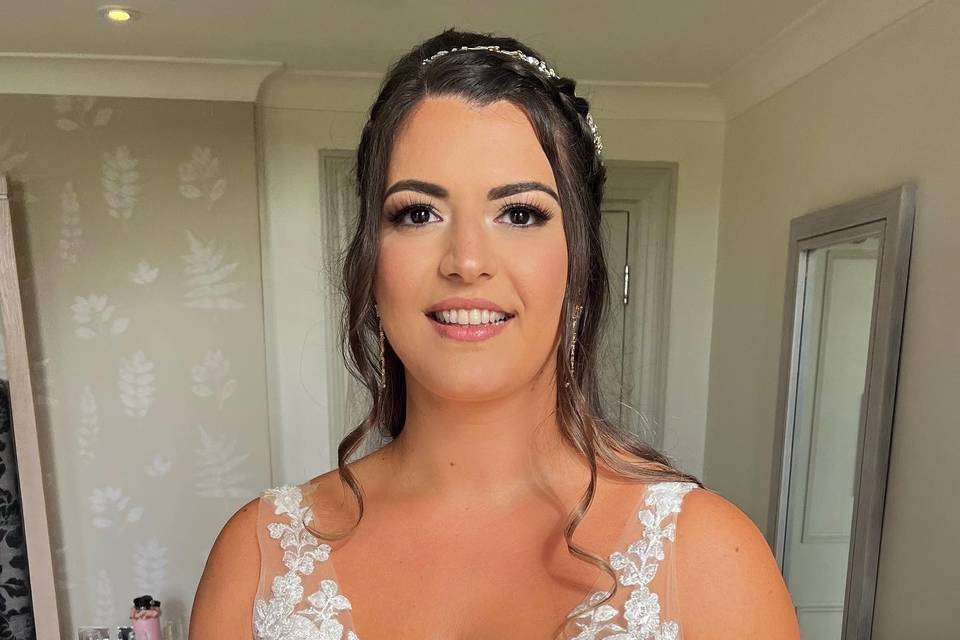 Bride makeup